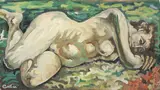 Carlo Levi, Nudo, oil on canvas