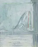 Piero Guccione, Paesaggio con aereo