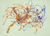 Itinerari by Giulio Turcato, oil on canvas, offered May 2014