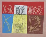Riccardo Licata, Senza titolo, 2005, mixed media on canvas