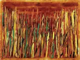 Senza titolo by Mario Schifano, 1990, acrylic on pvc preparato al computer, offered May 2014