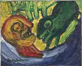 Bengt Lindström, L'homme au chien vert