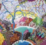 Senza titolo by Luca Alinari, acrylic on canvas tesa on panel, offered May 2014