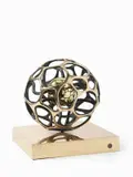 Gianfranco Meggiato, Doppia sfera, scultura in bronze