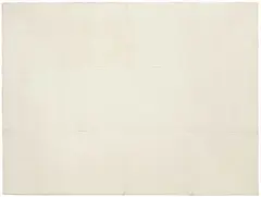 Piero Manzoni, Achrome, caolino on canvas cucita a riquadri