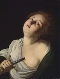 Domenico Fetti, Lucrezia, oil on canvas