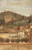 Veduta di Firenze by Renzo Grazzini, 1953, oil on faesite, offered Apr 2014