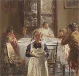Giovanni Panza, Pranzo in famiglia