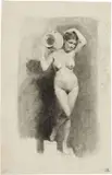 Pio Joris, Nudo di giovane donna con brocca