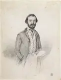 Domenico Induno, Autoritratto