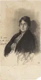 Francesco Paolo Michetti, Ritratto di donna