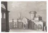 Romolo Liverani, Architetture eterogenee, pencil and inchiostro on paper mm.