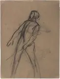 Tre studi per «La disfatta di Ezzelino da Romano» by Adeodato Malatesta, tecniche miste on paper mm., offered Apr 2014