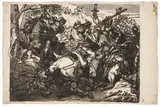 Luigi Sabatelli, Schizzo di scena di battaglia