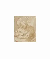 Hendrick Goltzius, San Giacomo Minore, inchiostro and watercolour on paper mm.