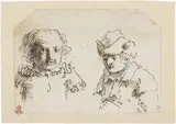 Pietro Antonio Novelli, Studio per due personaggi