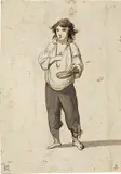 Jean-Baptiste Greuze, Monello mendicante
