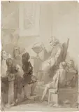 Giuseppe Moricci, La lezione di geografia