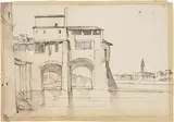 Giuseppe Moricci, Veduta dell'Arno dalla molina di San Niccolò