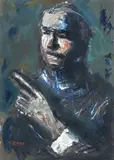 Personaggio by Mario Sironi, 1943, oil on canvas, offered Nov 2013