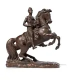 Giorgio de Chirico, Cavallo e cavaliere con berretto frigio