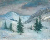 Carlo Carrà, Nevicata