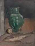 Carlo Carrà, Natura morta col pesce