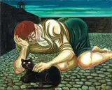 Giuseppe Migneco, Ragazzo con gatto