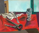 Forchetta, bicchiere e tenaglia by Renato Guttuso, 1946, oil on canvas, offered Nov 2013