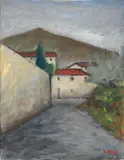 Via delle Lame by Ottone Rosai, 1952, oil on canvas, offered Nov 2013