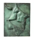 Jean Arp, L'Enlèvement de l'Europe, 1959, bassorilievo in bronze