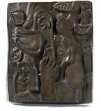Fernand Léger, Composition, bassorilievo in bronze