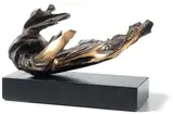 Francesco Somaini, Piccolo racconto sul mare IV, 1962, scultura in bronze