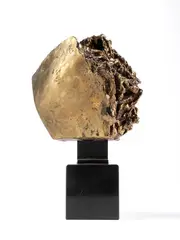 Pierluca, Libro lacerato, scultura in bronze