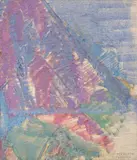 Attilio Forgioli, Ferragosto, 1981, oil on canvas