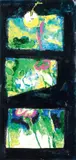 Tre particolari by Mario Schifano, 1994, enamel and acrylic on canvas, offered Nov 2013