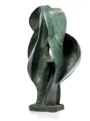 Les quatre saisons by Yerassimos Sklavos, 1966, scultura in bronze a patina verde, offered Nov 2013