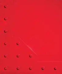 Jean Pierre Raynaud, Blindage rouge, 1975, Metallo laccato