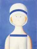 Zelda by Antonio Bueno, oil on canvas, offered Nov 2013