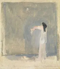 Jesolo by Alberto Gianquinto, 1979, oil on canvas, offered Nov 2013