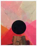Roberto Crippa, Sughero, 1970, collage on panel