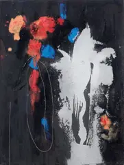 Senza titolo by Achille Pace, 2005, mixed media on canvas, offered Nov 2013