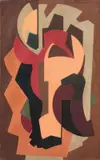 Silvano Bozzolini, Composition, 1949, oil on canvas