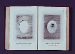Emilio Isgrò, Il verme, 1993, libro and mixed media in teca di plexiglass and legno