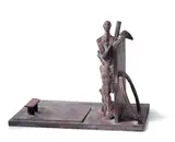 Mimmo Paladino, Senza titolo, 1999, scultura in bronze