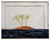 Isolata by Mario Schifano, 1984, enamel and acrylic on canvas, offered Nov 2013