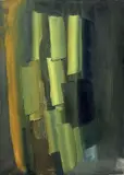 Alfredo Chighine, Composizione nero e giallo