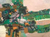 Antonio Scordia, Paesaggio con i colombi