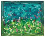 Senza titolo by Mario Schifano, 1984, enamel and acrylic on canvas, offered Nov 2013