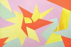 Giulio Turcato, Rebus, 1987, oil on canvas